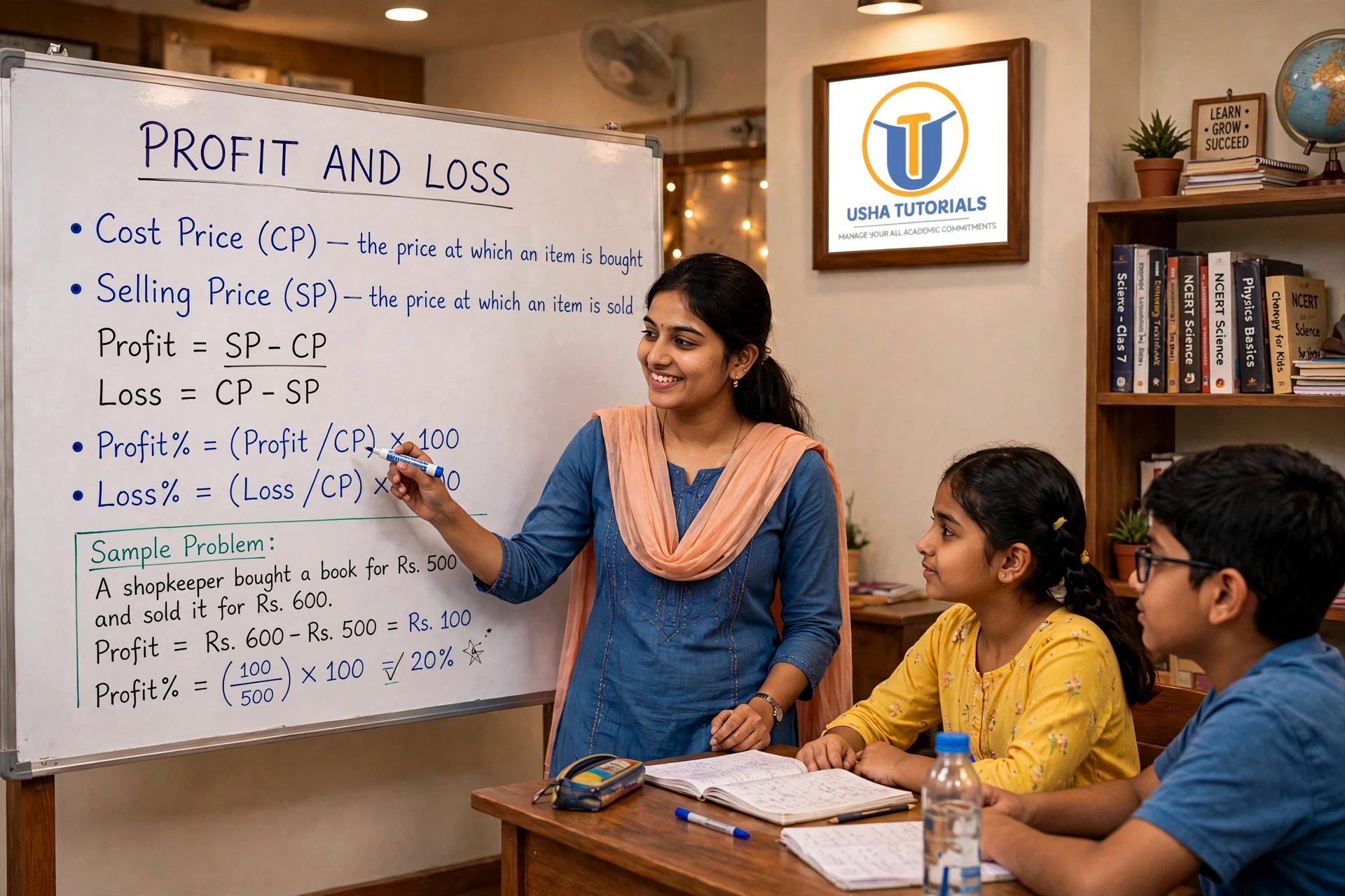 Experienced teacher at Usha Tutorials in Kalwa, Thane